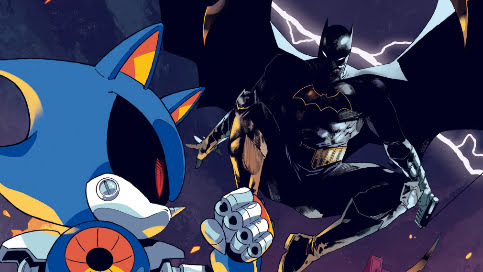DC + Sega : Une association de choc pour un crossover Justice League & Sonic