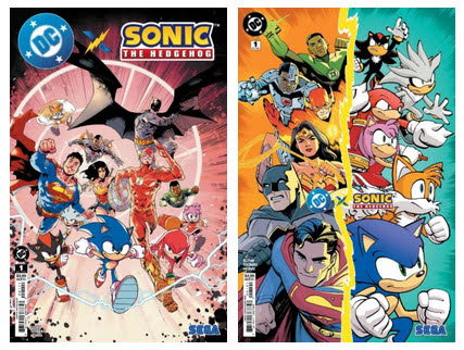 DC + Sega : Une association de choc pour un crossover Justice League & Sonic DC + Sega : Une association de choc pour un crossover Justice League & Sonic