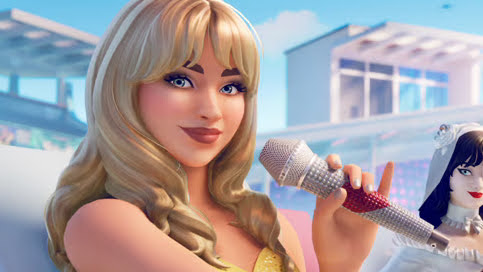 Sabrina Carpenter met le feu à la Saison 8 de Fortnite Festival