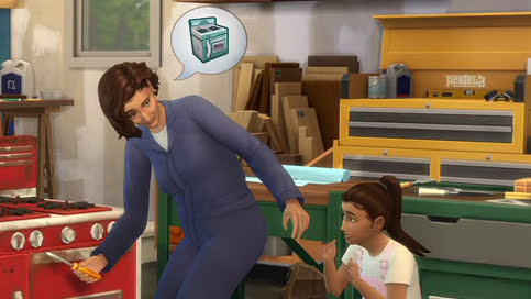 Les nouveaux kits The Sims : ça va bricoler et cuisiner