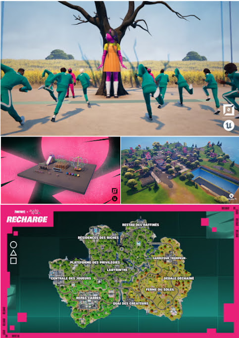 Squid Game débarque dans Fortnite : à toi de survivre Squid Game débarque dans Fortnite : à toi de survivre