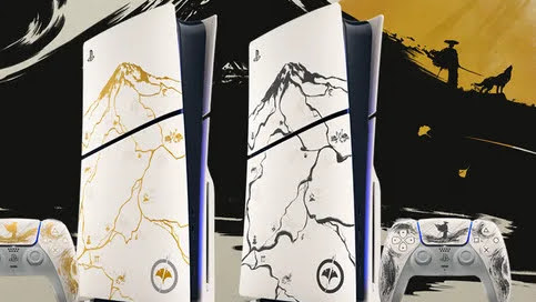 Ghost of Yotei : Découvre les consoles PS5 en édition limitée qui rendent hommage à l'art japonais