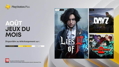 PlayStation Plus : voici la sélection du mois d’août 2025 avec des jeux à ne surtout pas manquer PlayStation Plus : voici la sélection du mois d’août 2025 avec des jeux à ne surtout pas manquer