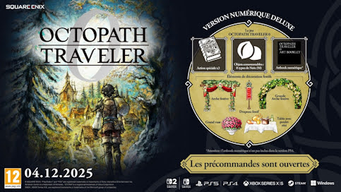 Octopath Traveler 0 annoncé : personnalisation, vengeance et HD-2D au menu dès décembre 2025 ! Octopath Traveler 0 annoncé : personnalisation, vengeance et HD-2D au menu dès décembre 2025 !