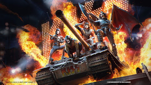 World of Tanks Modern Armor : KISS débarque au Metal Fest avec des chars de légende