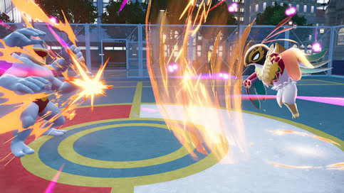 Légendes Pokémon Z-A : Méga-Brutalibré entre sur le ring avec sa Méga-Évolution Légendes Pokémon Z-A : Méga-Brutalibré entre sur le ring avec sa Méga-Évolution