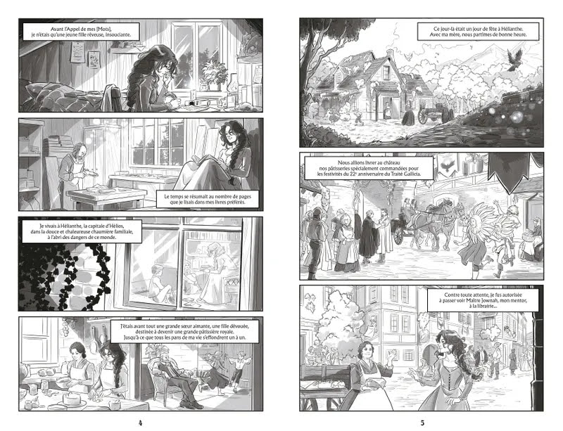La passeuse de mots le roman graphique