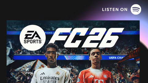 FC 26 dévoile sa bande-son exceptionnelle avec plus de 100 titres et… un footballeur professionnel