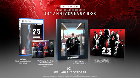 Hitman World of Assassination – 25th Anniversary Box arrive sur PS5 en édition limitée Hitman World of Assassination – 25th Anniversary Box arrive sur PS5 en édition limitée