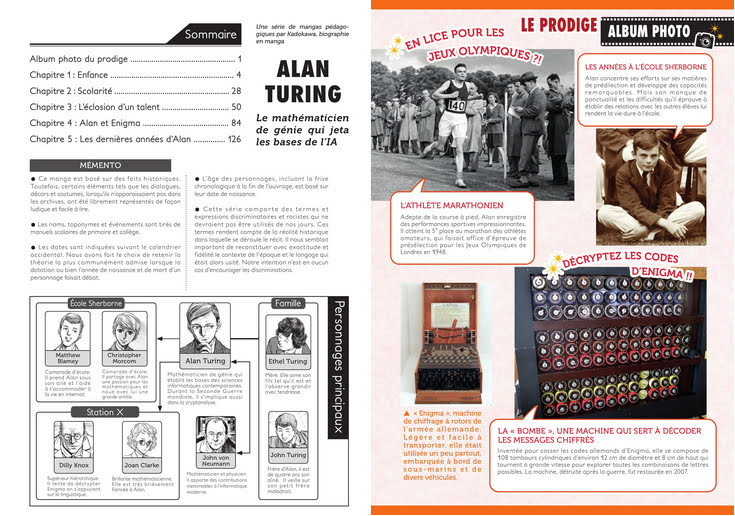 Alan Turing : le génie de l’informatique raconté en manga Alan Turing : le génie de l’informatique raconté en manga