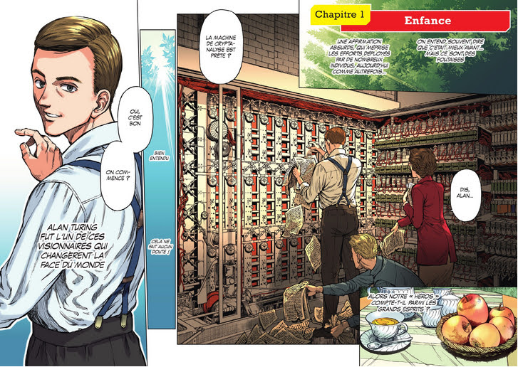 Alan Turing : le génie de l’informatique raconté en manga Alan Turing : le génie de l’informatique raconté en manga