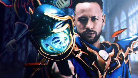 Yu-Gi-Oh! x eFootball : Neymar Jr fusionne avec le Magicien Sombre dans une collaboration signée Konami