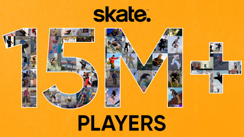 Skate dépasse les 15 millions de joueurs e Skate dépasse les 15 millions de joueurs e