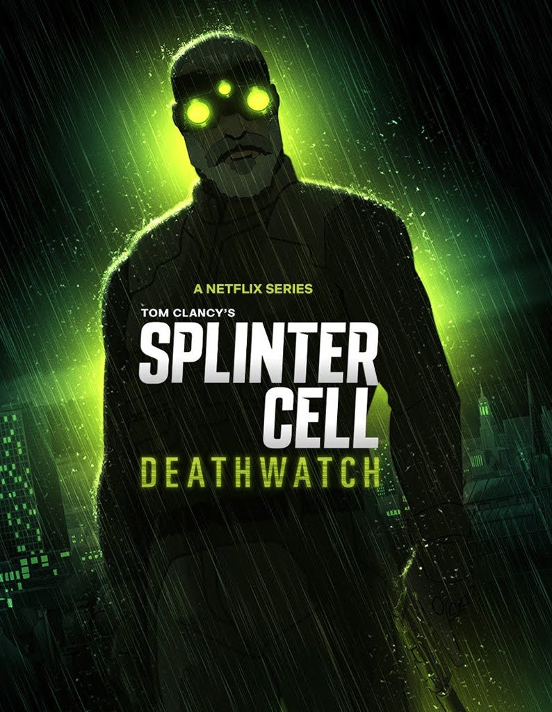Splinter Cell Deathwatch la série animé sur Netflix Splinter Cell Deathwatch la série animé sur Netflix