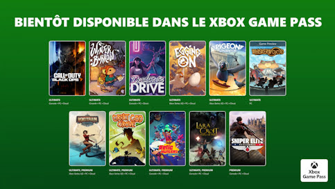 Game Pass novembre 2025 Game Pass novembre 2025