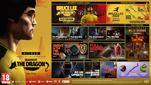 Hitman World of Assassination célèbre les 85 ans de Bruce Lee