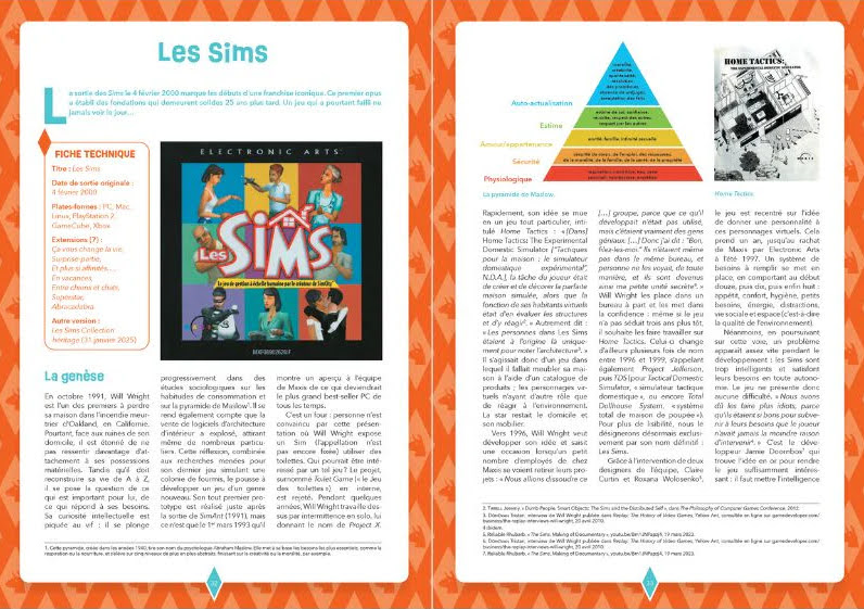 Livre Hommage aux Sims Livre Hommage aux Sims