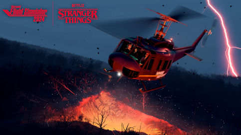 Stranger Things débarque dans Microsoft Flight Simulator 2024 Stranger Things débarque dans Microsoft Flight Simulator 2024