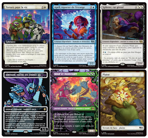 Magic - The Gathering met les Tortues Ninja Magic - The Gathering met les Tortues Ninja