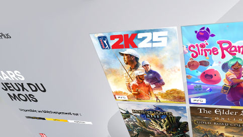 PlayStation Plus : Les jeux du mois de mars 2026 à récupérer