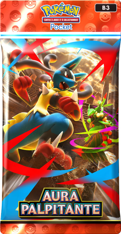 Pokémon Pocket : L’extension Aura Palpitante Pokémon Pocket : L’extension Aura Palpitante