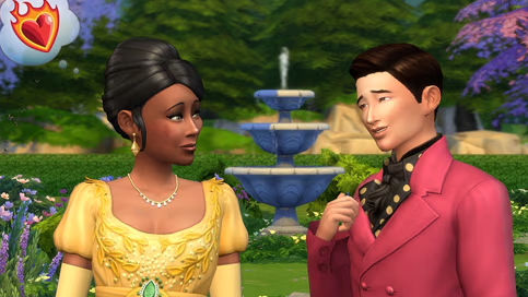 Les Sims 4 s’offre une collaboration avec Bridgerton pour un bal masqué romantique