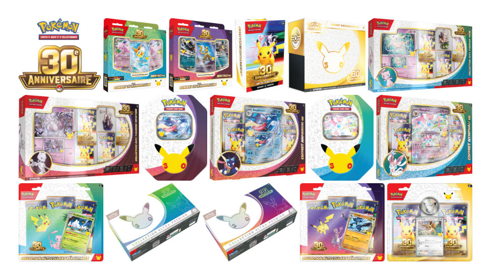 Le JCC Pokémon célèbre ses 30 ans Le JCC Pokémon célèbre ses 30 ans