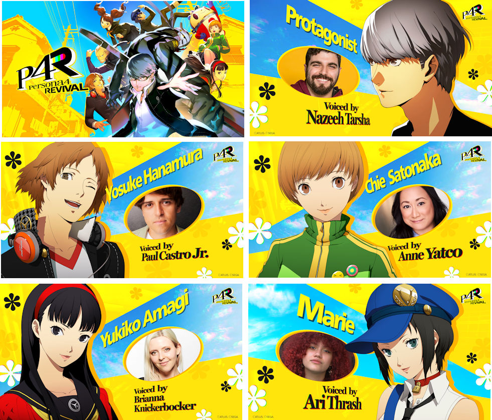 Persona 4 Revival dévoile son nouveau casting anglais Persona 4 Revival dévoile son nouveau casting anglais