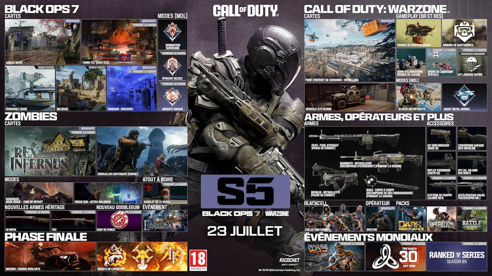 Call of Duty - Black Ops 7 : La Saison 5 Call of Duty - Black Ops 7 : La Saison 5