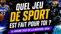 Quel jeu vidéo de sport est fait pour toi ? Le grand test de la rentrée 2026