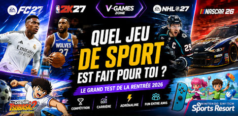 Quel jeu vidéo de sport est fait pour toi ? Quel jeu vidéo de sport est fait pour toi ?