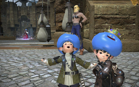 couronne gluant dans final fantasy XIV