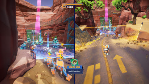 Le test de Chip ’n Clawz vs. The Brainioids sur PS5