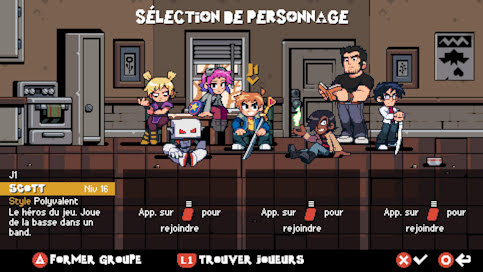 Le test de Scott Pilgrim EX sur PS5